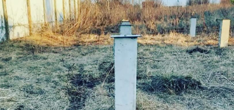 Фундамент на забивных ЖБ сваях