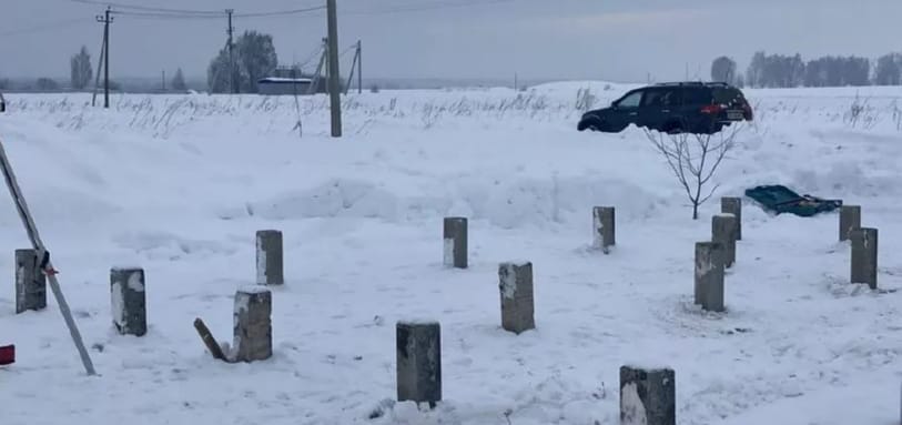 Фундамент на забивных ЖБ сваях
